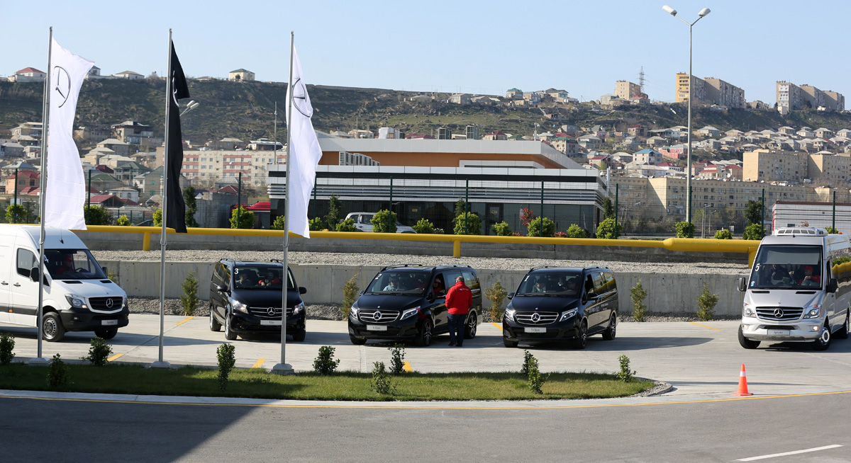Состоялся показ автомобилей в рамках Mercedes-Benz Van Vehicle Test-Drive Event (ФОТО)