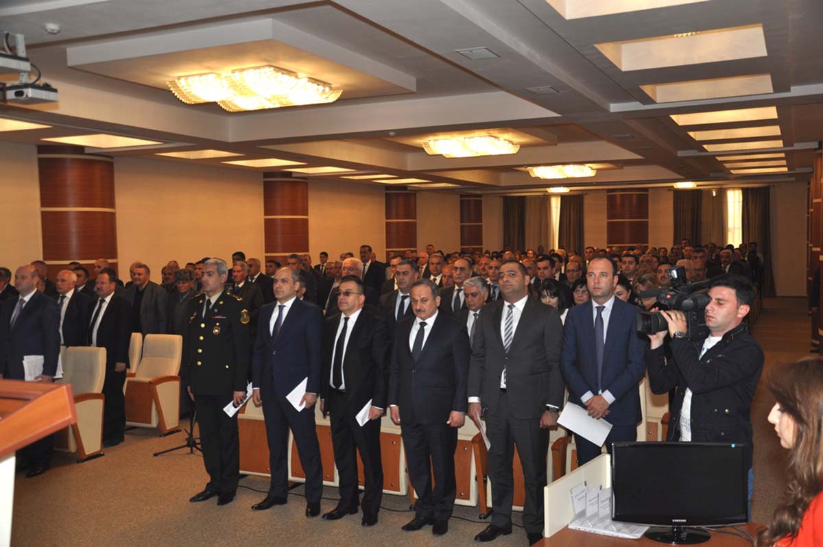 Qaradağ Rayon İcra Hakimiyyətinin hesabat yığıncağı keçirilib (FOTO)