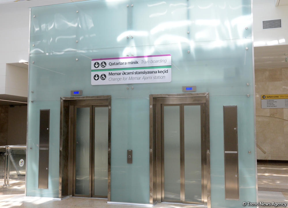 Azərbaycan tarixində ilk: 5 mərtəbəli metro stansiyası istifadəyə verildi (FOTO)