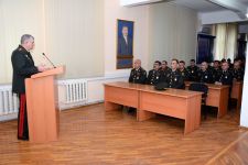 Hərbi Akademiyada xarici dil kurslarının buraxılışı keçirildi (FOTO)