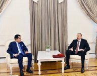 Президент Ильхам Алиев наградил верховного представителя Альянса цивилизаций ООН орденом «Достлуг»