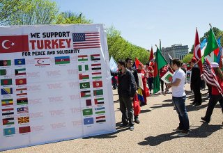 В США состоялось шествие в поддержку Турции против заявлений Армении по событиям 1915 года (ФОТО)