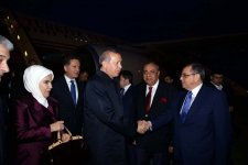 Президент Турции прибыл в Азербайджан (ФОТО)