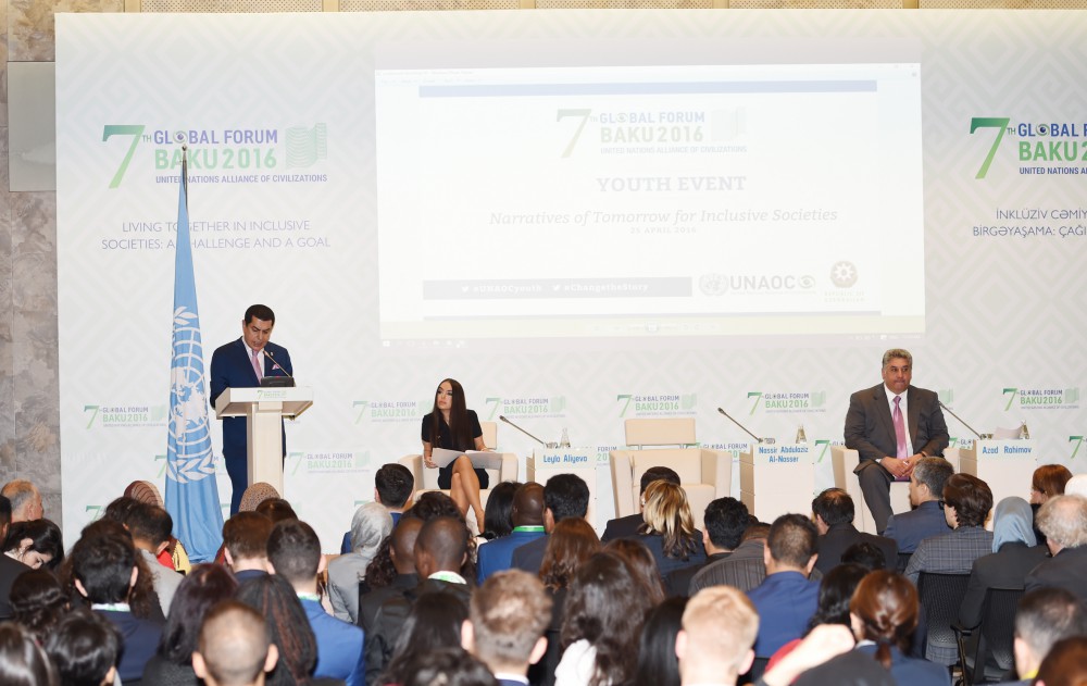 Youth Forum kicks off in Baku as part of 7th UNAOC Global Forum (PHOTO)