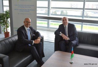 Azerbaijani FM discusses Karabakh conflict with French secretary of state