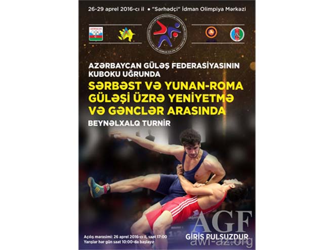 AGF Kuboku turnirində ilk gün yeniyetmə yunan-Romaçılar yarışır
