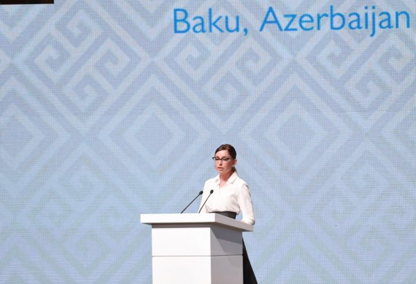 Mehriban Aliyeva: Baku forum to contribute to constructive dialogue, strengthen mutual understanding