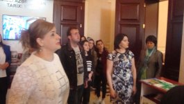Бакинские студенты приняли участие в творческом уроке (ФОТО)
