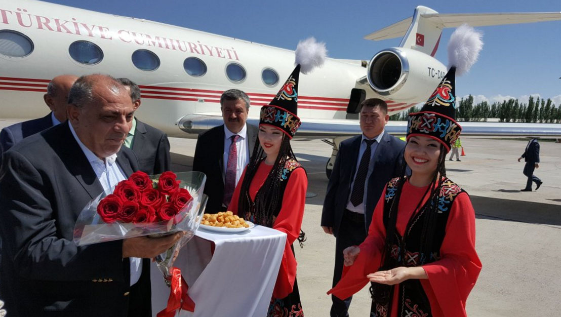 Başbakan Yardımcısı Türkeş Kırgızistan'da