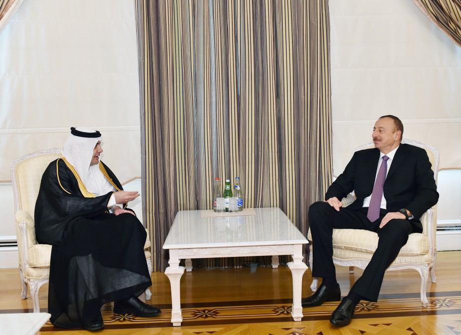 President Aliyev receives Saudi culture and information minister