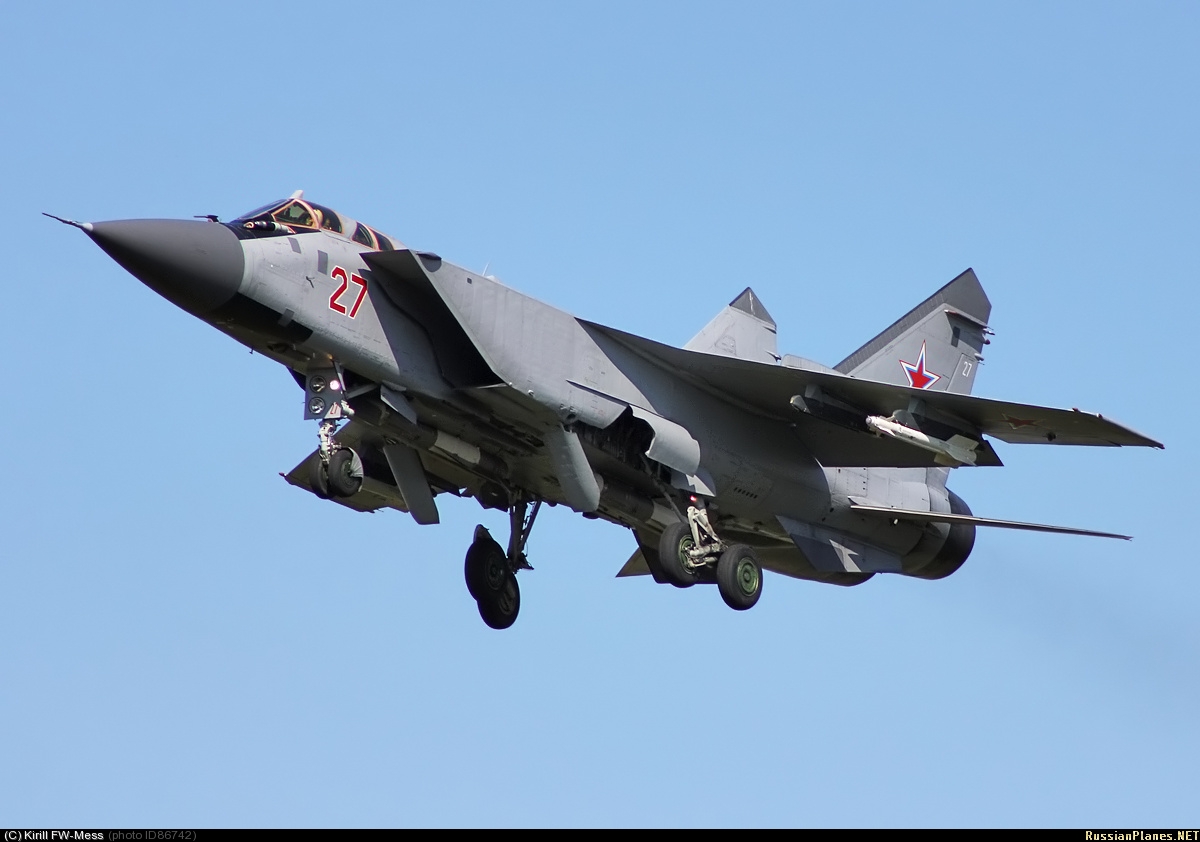 Российский Миг-31 перехватил разведсамолет США – СМИ