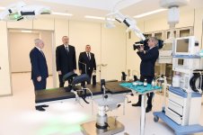 Prezident İlham Əliyev Ağsu Rayon Mərkəzi Xəstəxanasının yeni binasının açılışında iştirak edib (FOTO)