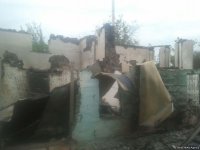 Армянский обстрел нанес серьезный ущерб азербайджанскому селу Гараханлы (ФОТО)