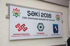 Şəkidə “Türk dünyasının mədəniyyət paytaxtı- Şəki 2016” ilinin təntənəli açılış mərasimi keçirilib (FOTO)
