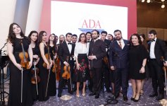 Azerbaijan’s First Lady Mehriban Aliyeva attends “Citizenship and Social Responsibility: Tribute to Heroes” event at ADA University