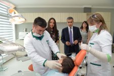 Вице-президент Фонда Гейдара Алиева Лейла Алиева посетила Реабилитационный центр для лиц с синдромом Дауна и детский дом (ФОТО)