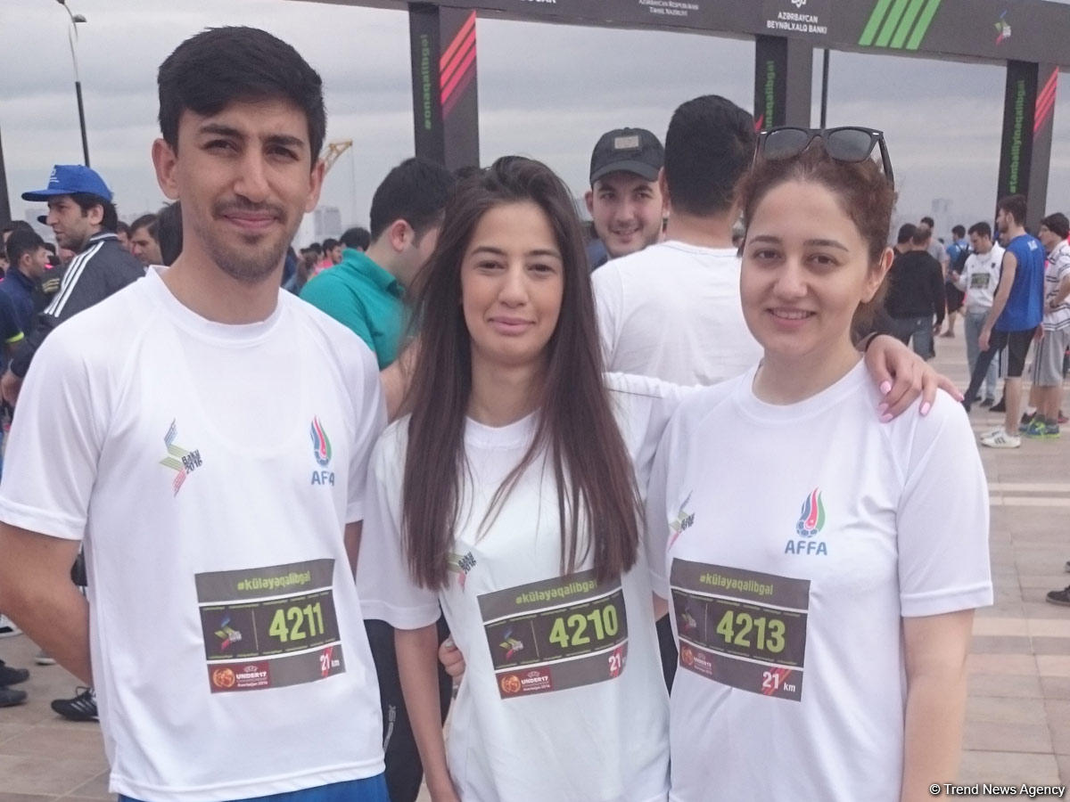 «Бакинский марафон» - хорошая инициатива, объединившая людей разных возрастов