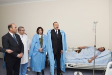 Prezident İlham Əliyev: Ermənilər mülki əhaliyə qarşı müharibə aparırlar (FOTO)