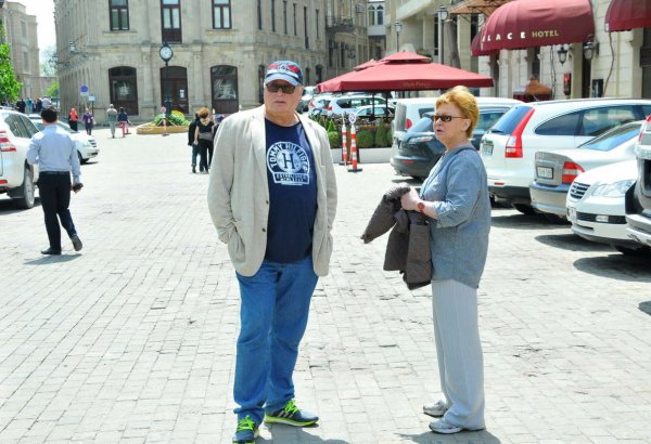 Первый визит Ирины Жорж в Баку: "Я поражена до глубины души"