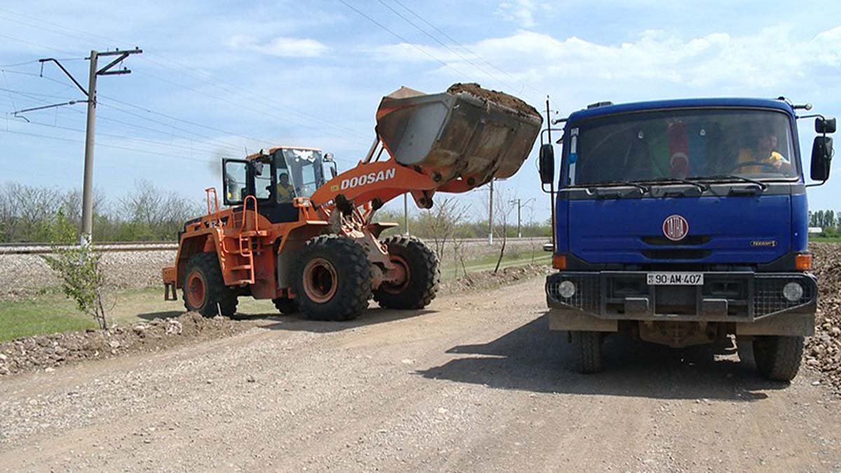 Qovlar-Alakol-Ağacqala-Sarıtala avtomobil yolunun tikintisinə başlanılıb (FOTO/VİDEO)