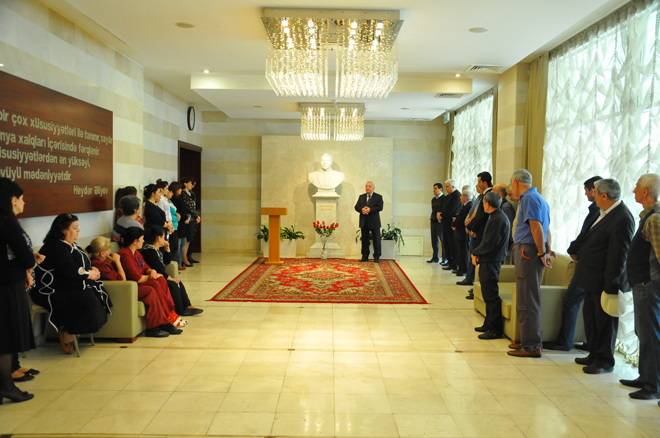 Во Дворце Гейдара Алиева прошло мероприятие, посвященное 93-й годовщине со дня рождения общенационального лидера (ФОТО)