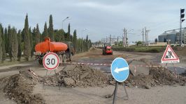 Zazalı - “İmamzadə” kompleksi - Gəncə avtomobil yolunun tikintisi davam edir  (FOTO)