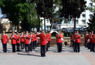 Завтра в Баку выступят военные оркестры