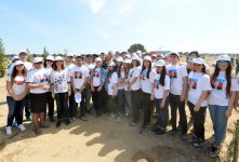 President Aliyev with spouse attends tree-planting event marking National Leader’s birthday anniversary