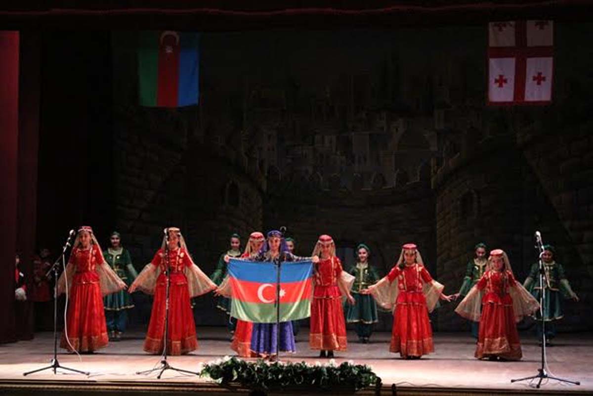 Мост дружбы Азербайджан-Грузия (ФОТО)