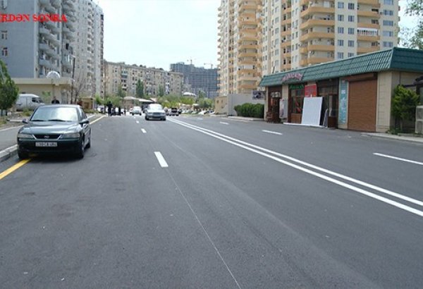 В Баку отремонтирована еще одна улица (ФОТО, ВИДЕО)