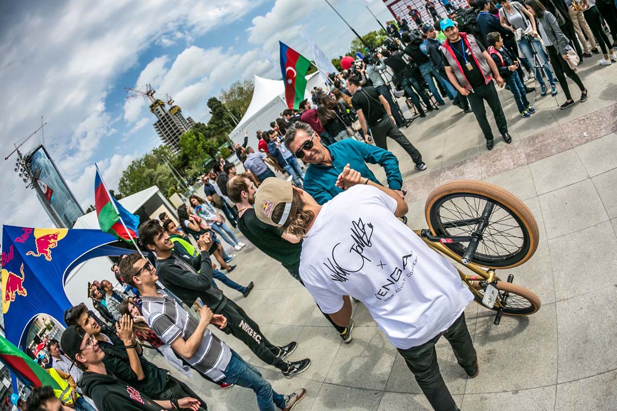 Dünya çempionu "Tour d’Azerbaïdjan"da məharətini nümayiş etdirib (FOTO)