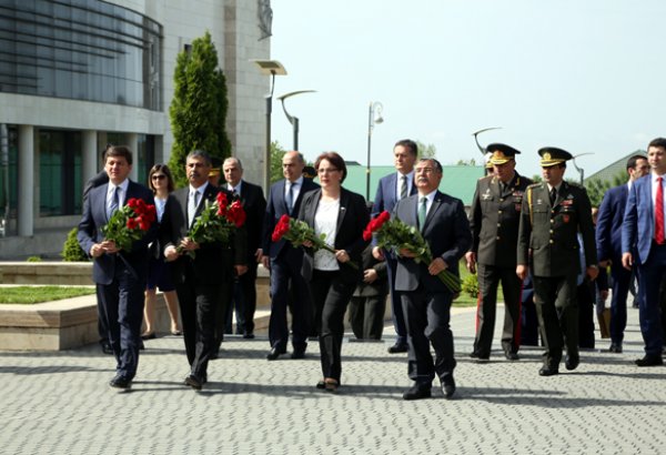 Трехсторонняя встреча министров обороны Азербайджана, Турции и Грузии началась в Габале