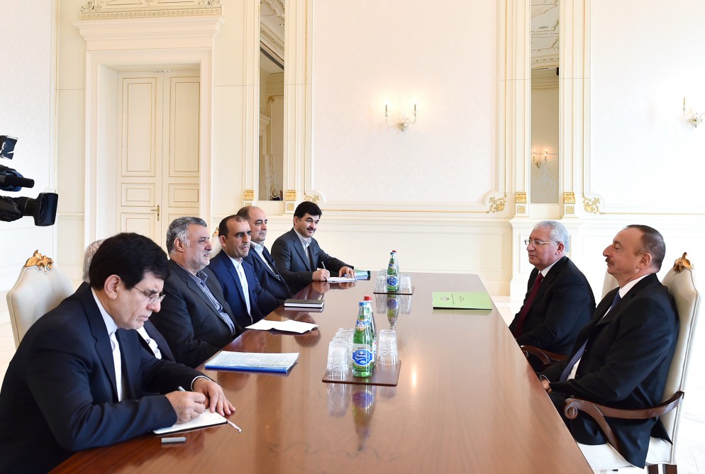 President Aliyev receives delegation led by Iranian Minister of Agriculture