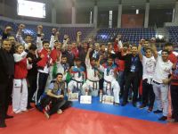 Azərbaycan idmançıları Kyokuşinkay və ŞinKyokuşinkay karate üzrə Avropa çempionatında 5 medal qazanıblar (FOTO)