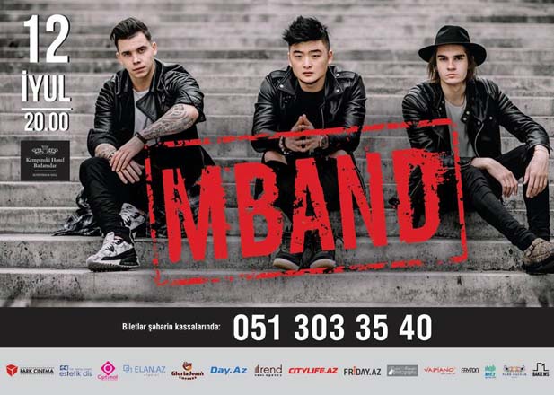 Группа M-BAND впервые выступит в Баку!