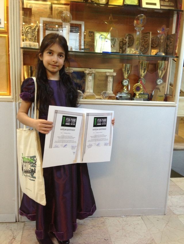 Student of British School in Baku becomes winner of Pera Int’l Piano Festival (PHOTO)