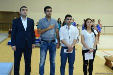 Стартовало первенство Азербайджана и Баку по акробатической гимнастике (ФОТО)