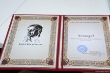 Rəsul Rza adına mükafatların təqdimat mərasimi keçirilib (FOTO)