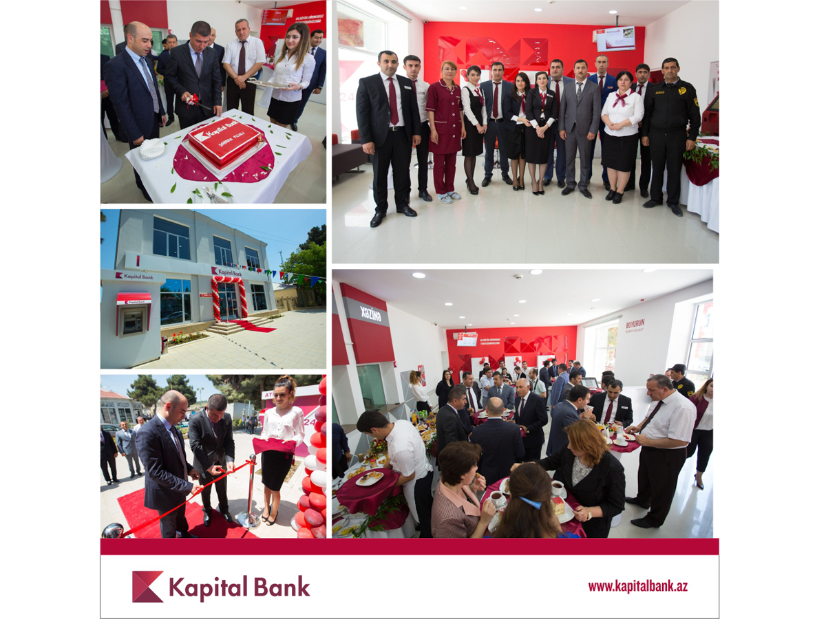 Kapital Bank-ın yenilənmiş Şabran filialı istifadəyə verildi