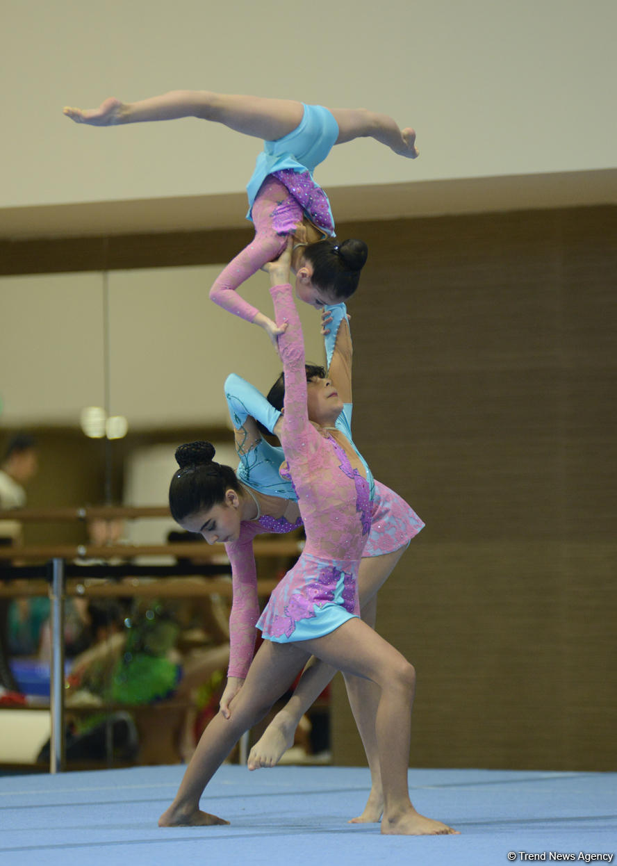 Azerbaijan, Baku Championships in Acrobatic Gymnastics kick off (PHOTO)