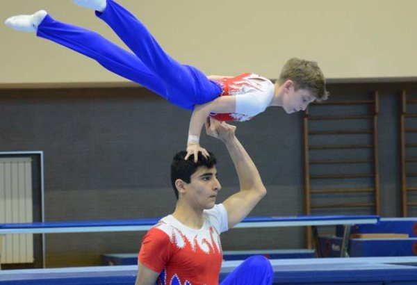 Азербайджанские акробаты выиграли медали на турнире в России