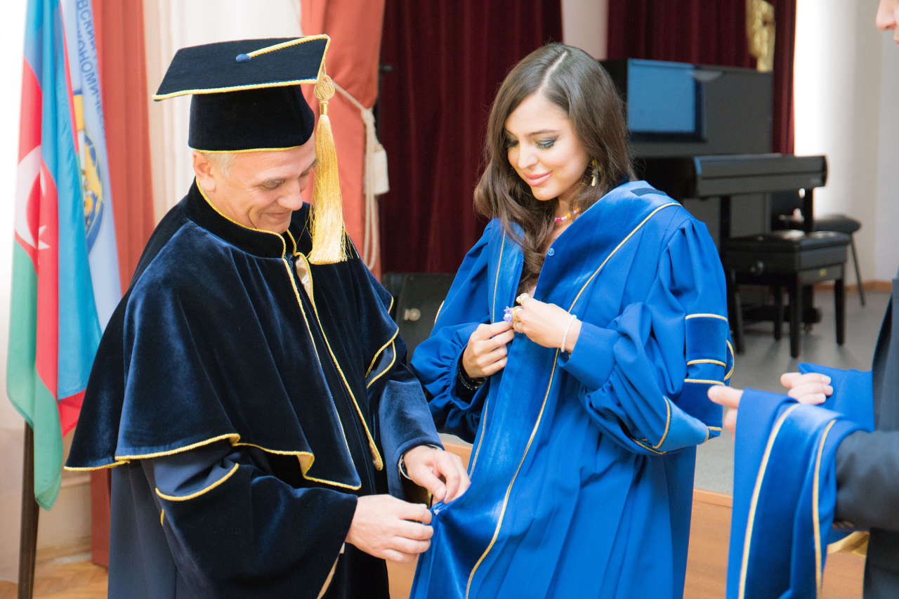 Leyla Aliyeva receives diploma of Honorary Professor of Moscow State University (PHOTO)