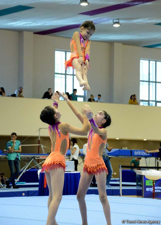 2nd day of Azerbaijan, Baku Championships in Acrobatic Gymnastics kicks off (PHOTO)