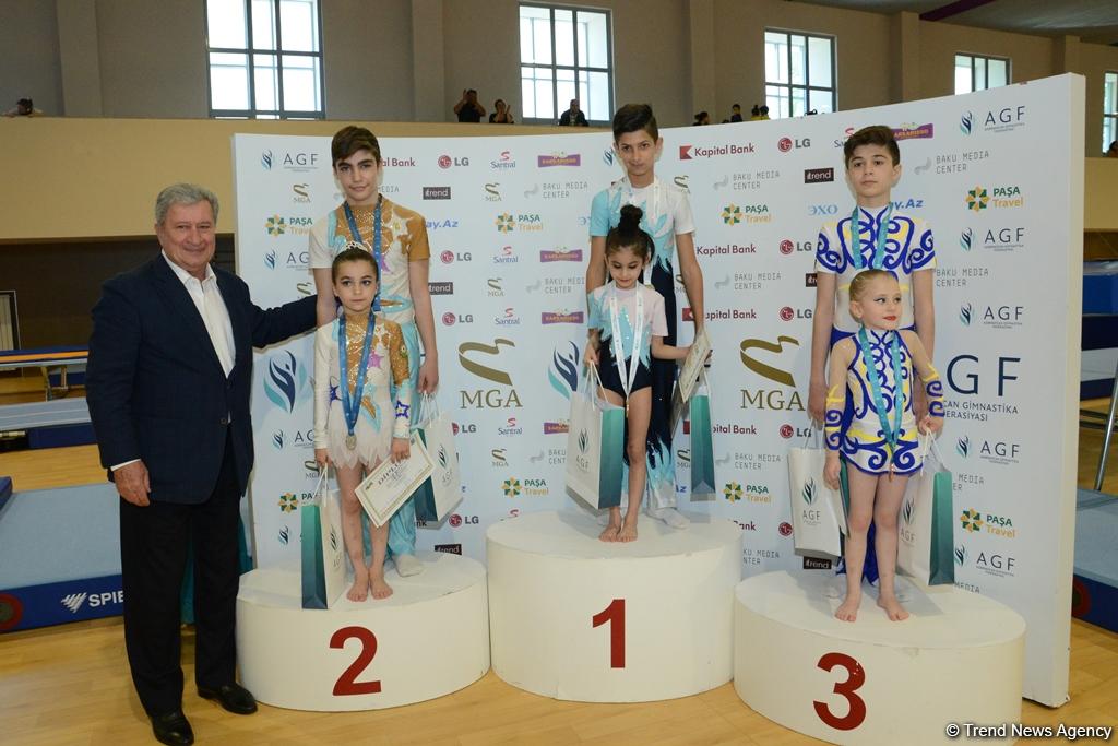 Состоялась церемония награждения победителей первенства Азербайджана и Баку по акробатической гимнастике (ФОТО)
