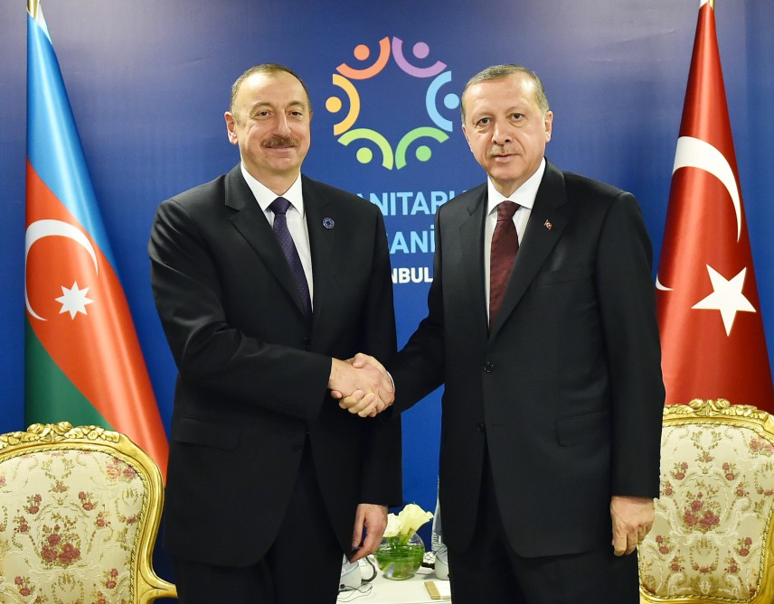 Состоялась встреча президентов Азербайджана и Турции (ФОТО)