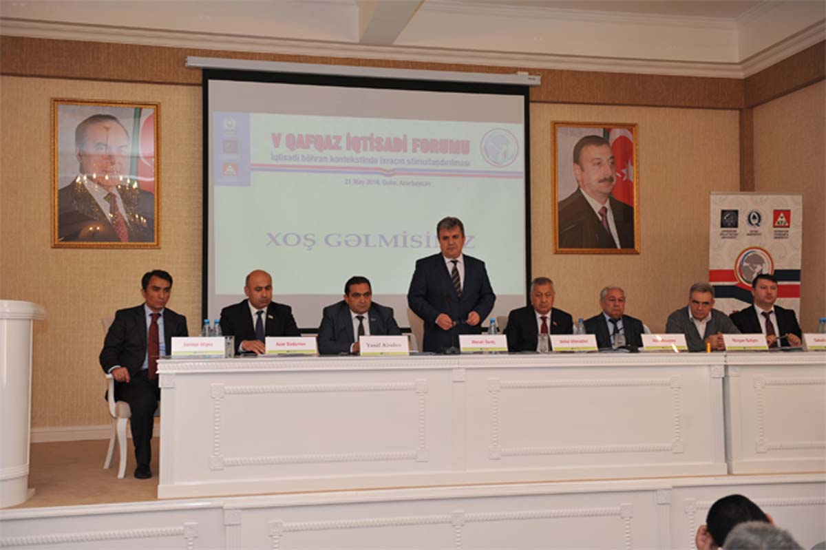 Qubada V Qafqaz İqtisadi Forumu keçirilib (FOTO)