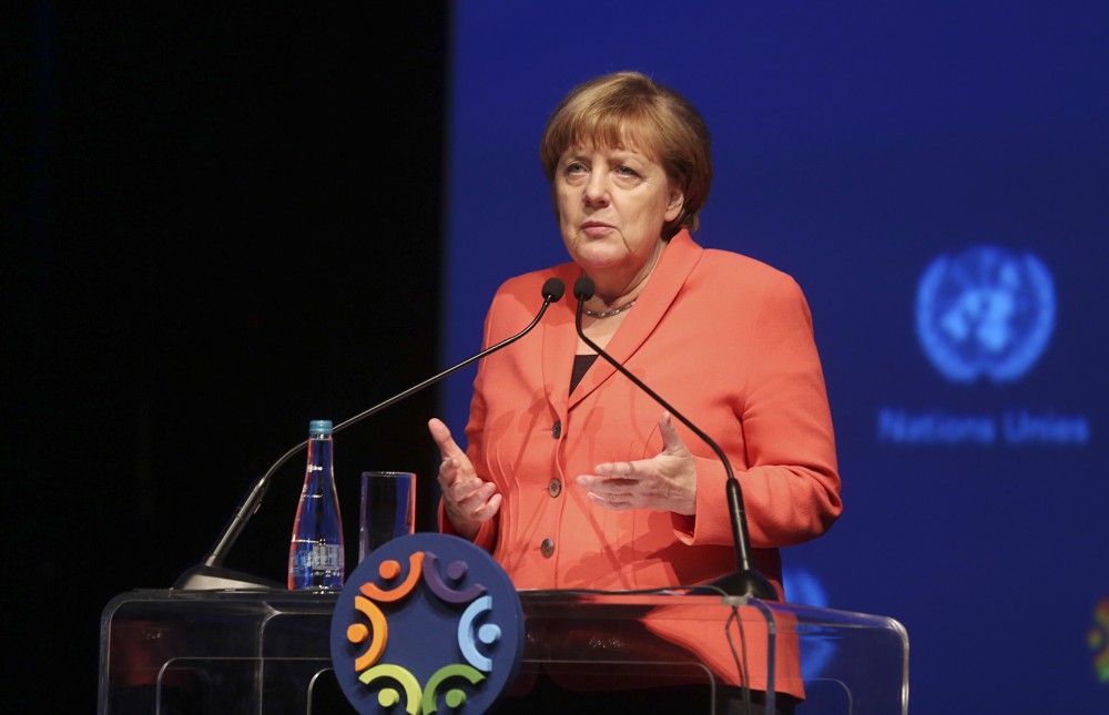 Merkel: Dünyanın humanitar prinsiplər üzrə yeni konsensusa ehtiyacı var  (ƏLAVƏ OLUNUB)