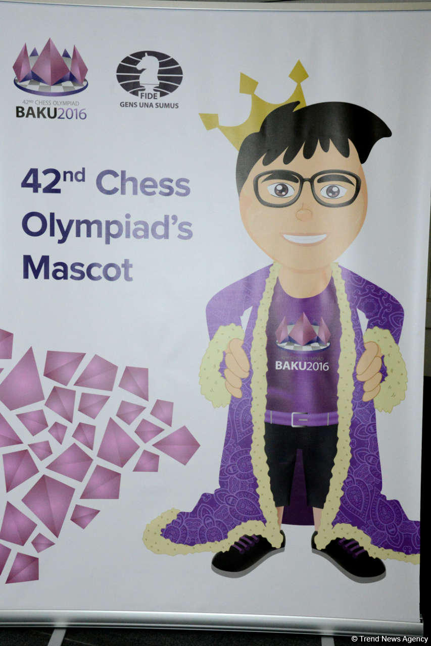 Bakıda 42-ci Ümumdünya Şahmat Olimpiadasının maskotu təqdim olunub (FOTO)