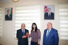 AzTU-nun professoru qızıl medalla təltif olundu (FOTO)