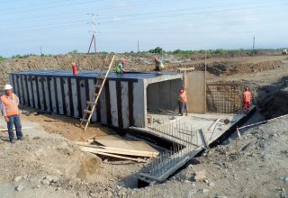Азербайджан планирует завершить строительство железнодорожного моста через Астарачай до конца года